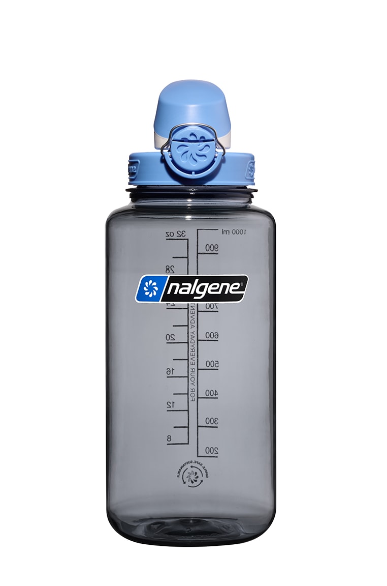 32oz On-The-Fly Water Bottle - Gray with Seaport Cap