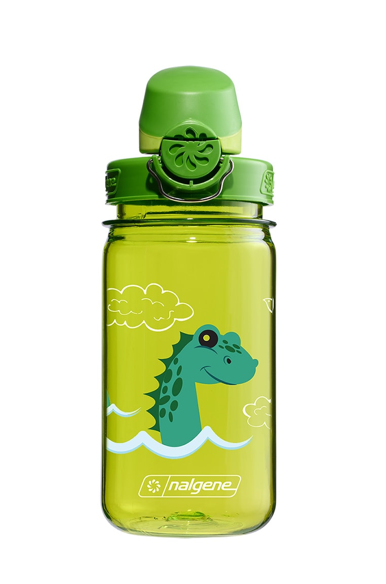 12oz On-The-Fly Kids Lock-Top Bottle with Graphics - Fantastical Nessie