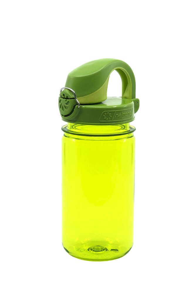 12oz Kids On-The-Fly Lock-Top Bottle - Clear with Sprout Cap