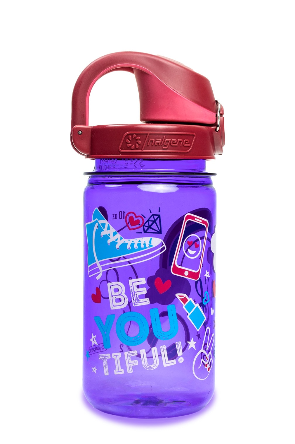 12oz On-The-Fly Kids Lock-Top Bottle with Graphics - Be You