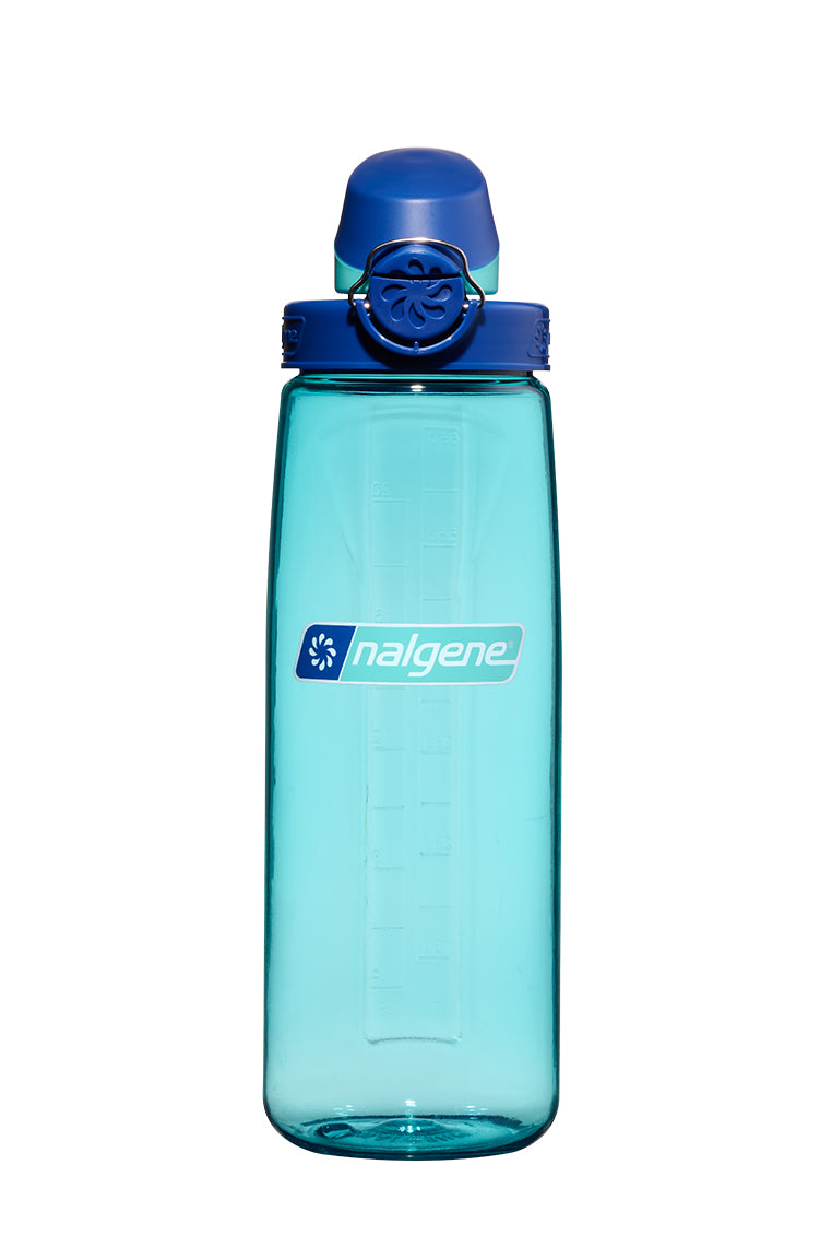 24oz On-The-Fly Lock-Top Bottle - Blue Aqua with Blue Aqua Cap