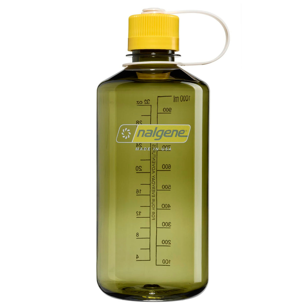 32oz Narrow Mouth Thrill & Motion - Oil Green with Freesia