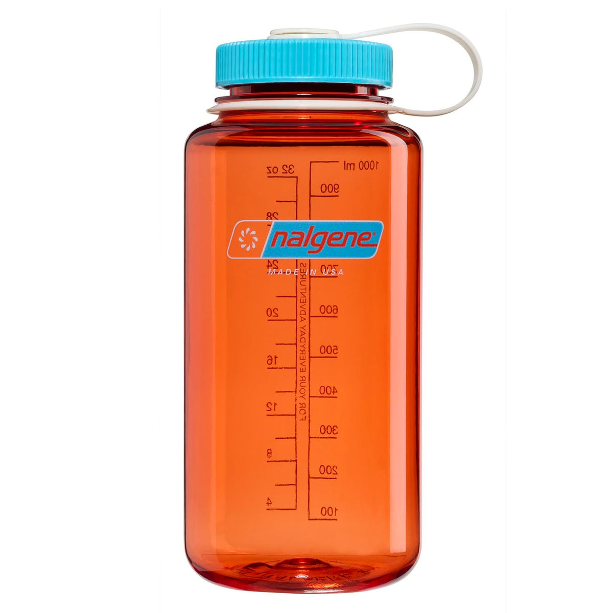 32oz Wide Mouth Thrill & Motion - Flame with Blue Atoll