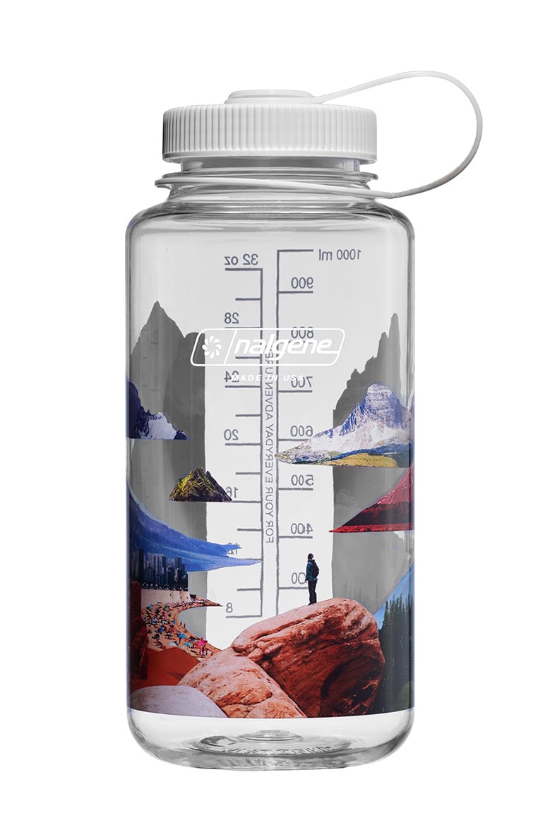 32oz Wide Mouth Surrealist Bottles - Landscapes