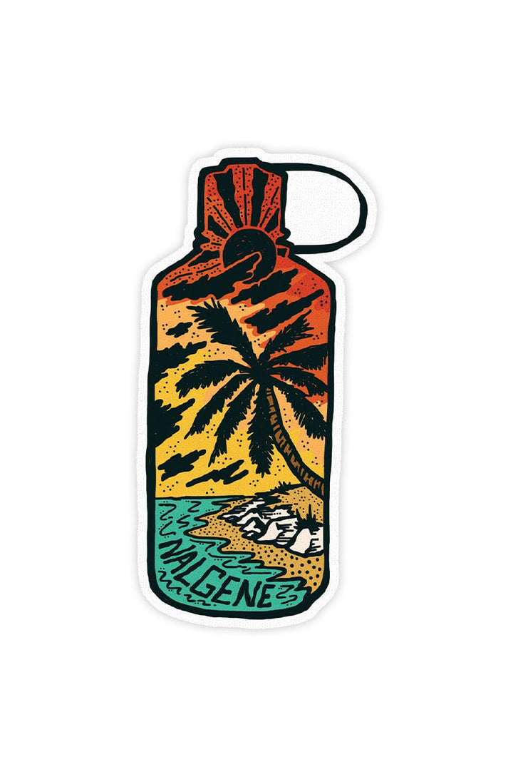 Tropical Narrow Mouth Sticker X5