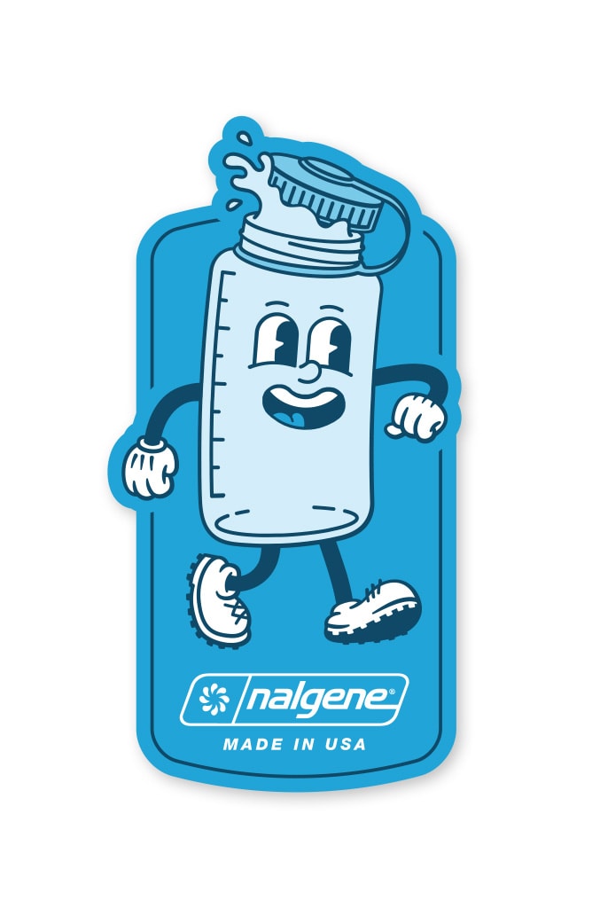 Gene The Nalgene Sticker A4