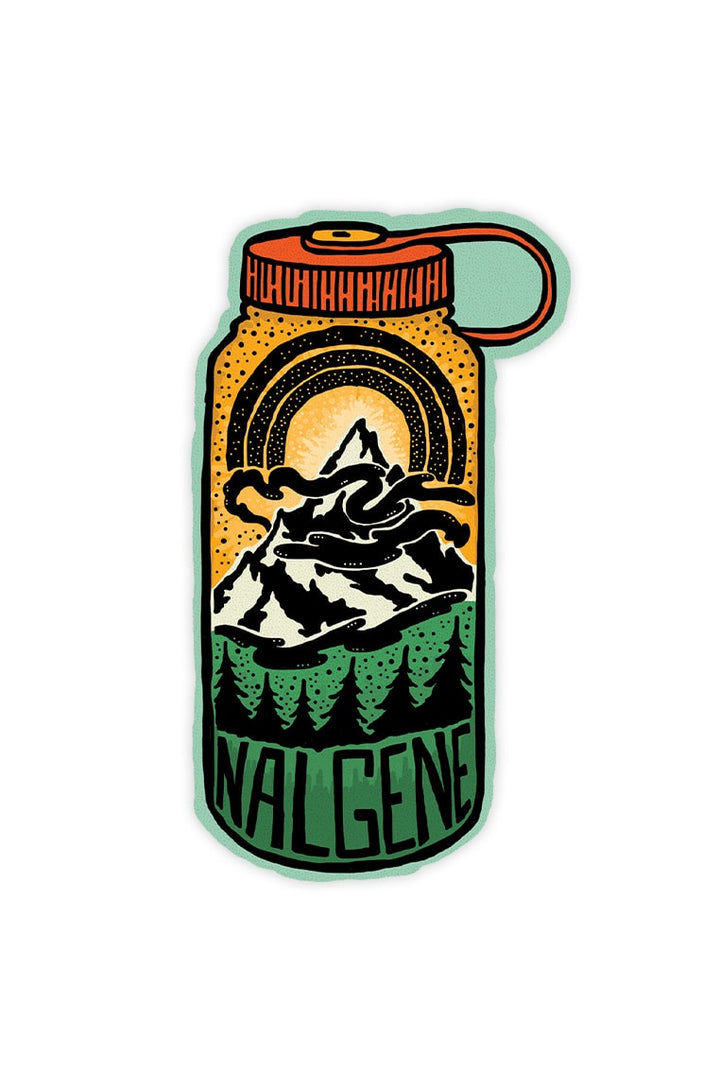 Mountain Peak Sticker Z8