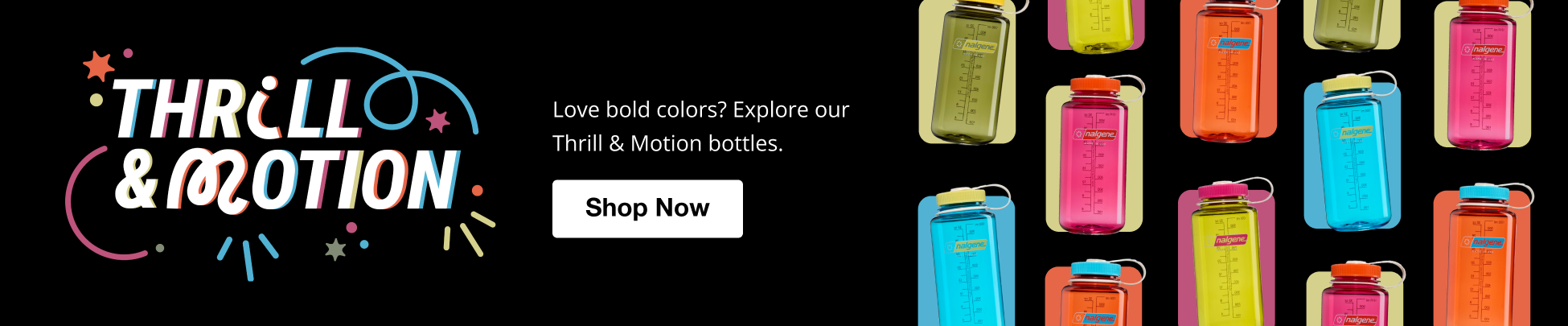 Colorful bottle collection